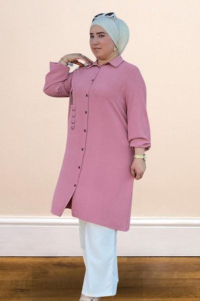 Ferace Hijab Tunic - Large Size, Women's Ayrobin Fabric