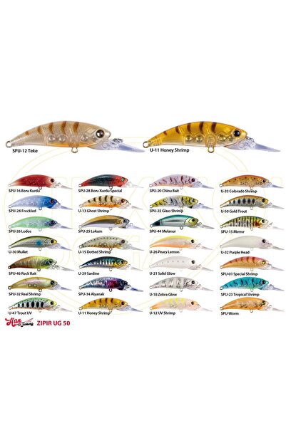 Hanfish Zıpır UG 5cm 5gr LRF Maket Yem