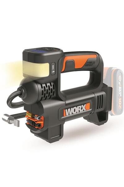 WORX WX092.9 20Volt 150 PSI Ayarlanbilir Dijital Basınç Göstergeli Hava Pompa...