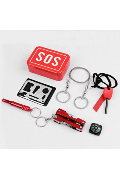 TAMSET 7 Parça SOS Hayatta Kalma Acil Durum Kiti
