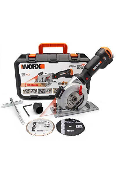 Genel Markalar WX437 800Watt 120mm Profesyonel Çok Amaçlı Lazerli Daire Testere