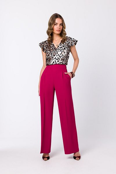 Stylove Pantaloni cu picioare largi