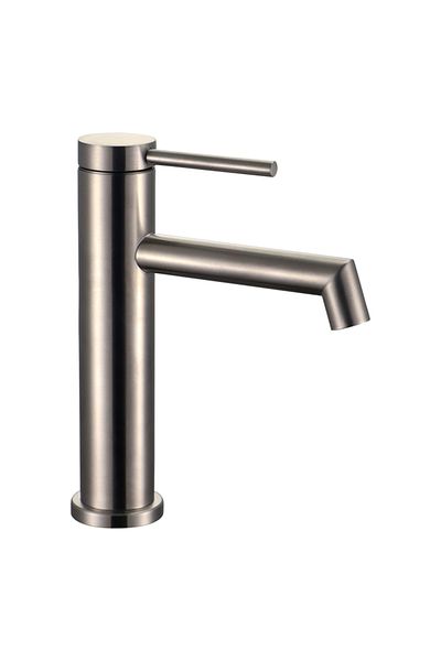 AQUADROP Contemporary Design Single Handle Deck Mounted Basin Faucet