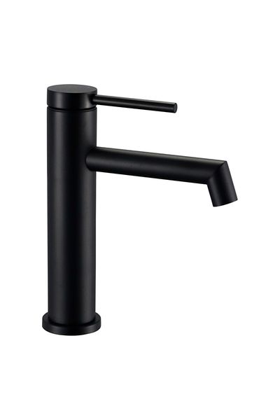 AQUADROP Contemporary Design Single Handle Deck Mounted Basin Faucet