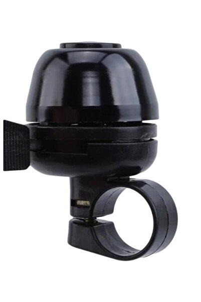 PeraPelis ÇOCUK BİSİKLET ZİLİ ALÜMİNYUM RENKLİ METAL KORNA AKSESUAR SİYAH