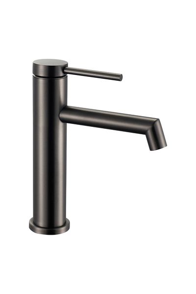AQUADROP Contemporary Design Single Handle Deck Mounted Basin Faucet