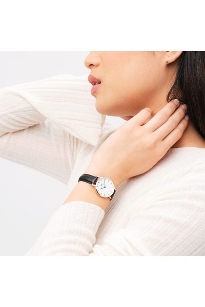 Daniel Wellington Ceas cu cuarț din aur roz DW00100683