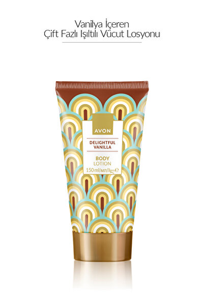 AVON Vanilya İçeren Çift Fazlı Işıltılı Vücut Losyonu 150ml