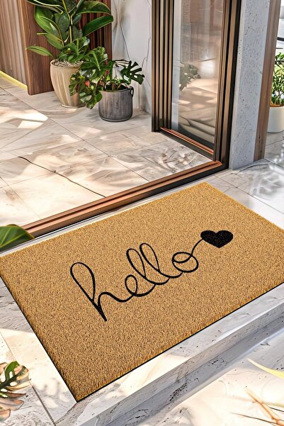 Decovetro Covoraș de intrare Koko Hearted Hello cu model 40 x 60 cm