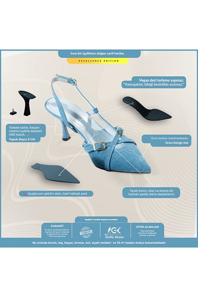 Güllü Shoes Piele vegană din piele lacuită - Tocuri înalte pentru femei, blugi stiletto, rochie de seară ocazională și ocazională specială