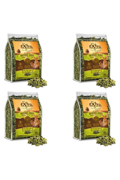 myyem Extra Yonca Pelletli Sade Tavşan Kuru Yonca 300GR (4 Adet)