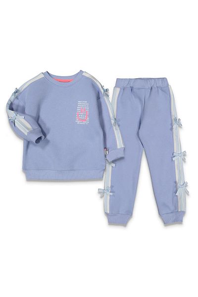 Lmn 3Ip Girl's Suit with Bow