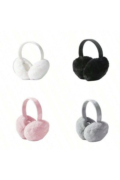 Melodi Scarf Winter Earmuff - Soft Plush Mink Women's Warmer Ear Protector