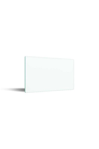 Saban 30X40 cm Plain White Glass Cutting Board