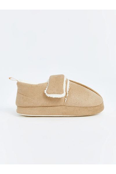 LC Waikiki LCW STEPS Καφέ βελούδινες αγορίστικες μπότες για το σπίτι