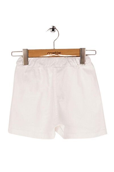 Mutlu Kids FİYONKLU KIZ GABARDİN ŞORT ETEK