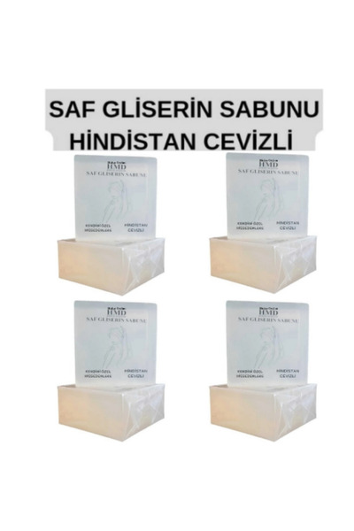 HMD BİTKİSEL KOZMETİK Glow Pure Glycerin Soap Coconut Repairing, Nourishing, Moisturizing Natural Transparent Glycerin Soap