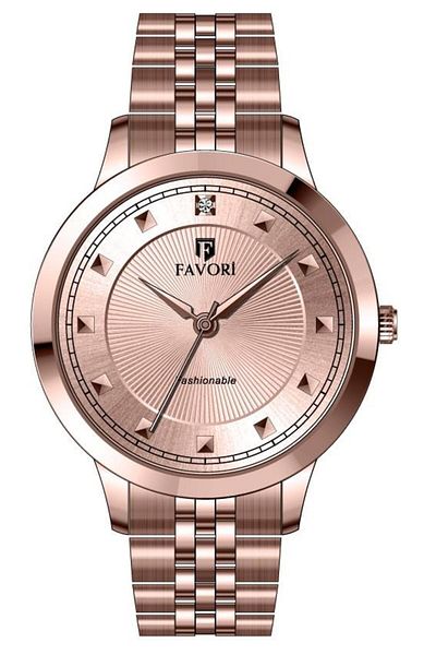 Favori Women's Watch Fvr.101.4Rrr - Steel Band