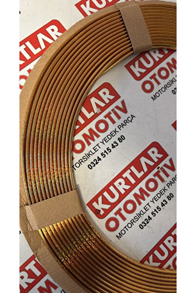 Şanlı Yapıştırma Metrelik Depo Fitil Şerit Fosforlu Gold (2 METRE FİYATI)