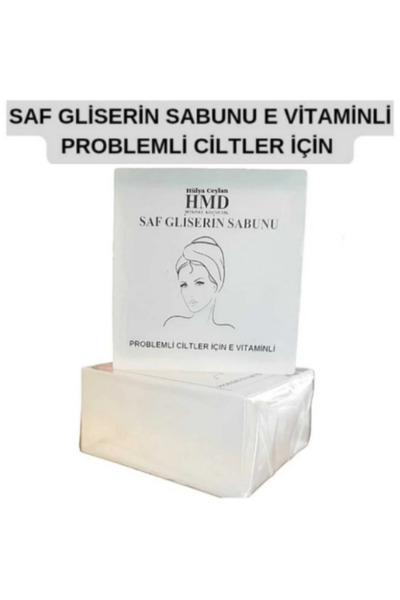 HMD BİTKİSEL KOZMETİK Glow Saf Gliserin Sabunu E Vitaminli Problemli ciltler ...