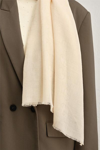 Armine Armine Tnsel Wool Swall 1001-04 Cream