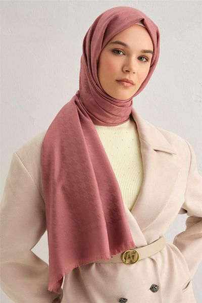 Armine Viscon Houndstooth Pattern Shawl 18