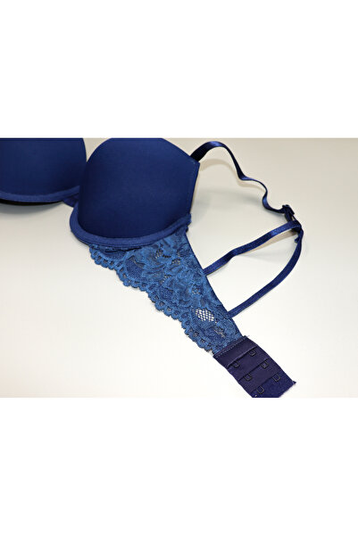 MYS GRUP TEKSTİL Жіночий бюстгальтер з підкладкою, підтримкою спини, мереживною банею та кісточками (LİZA) / 2380