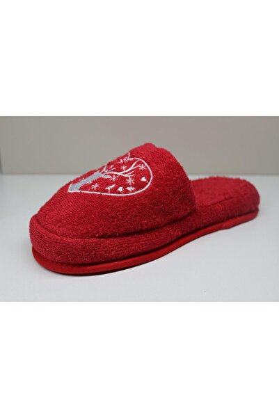 Ender Home Новорічні тапочки з вишивкою у вигляді серця для гостей готелю, з товстою підошвою