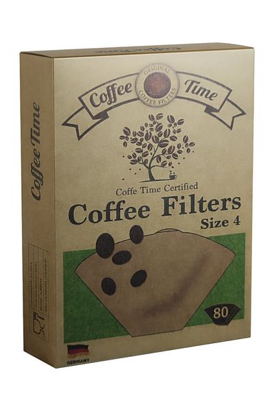 Coffee Filters Coffee Time 80's Kofe Filter - No:4