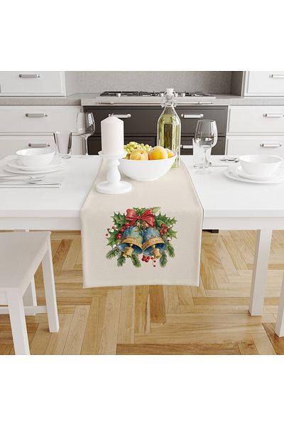 Filamente Χριστουγεννιάτικο μοτίβο Digital Printed Runner - Πρωτοχρονιάτικο 140x40 εκ