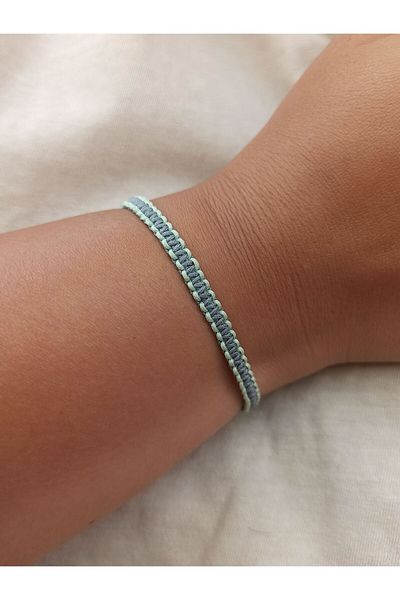TREND سوار مكرامية محبوك بلونين للجنسين