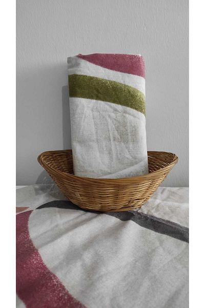 Aslan Home 2 Μαξιλαροθήκη με φερμουάρ 100% βαμβακερή φανέλα