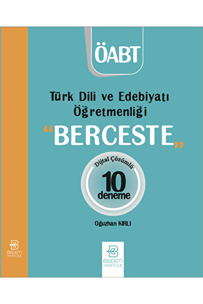 Birdem Yayıncılık Birdem Öabt Türk Dili Ve Edebiyatı Öğretmenliği Berceste 10...