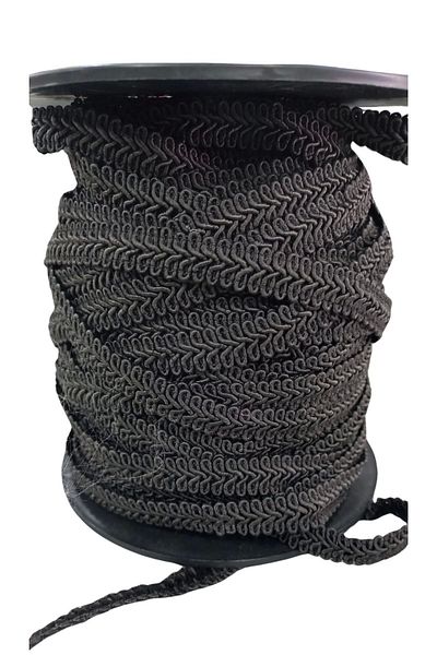 P Parla 2 cm Width Black Water Stone Strip - 10 Meters