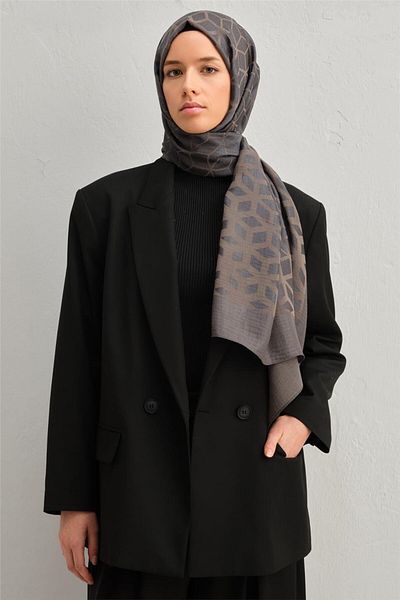 Armine Σάλι Lyocell Naia Honeycomb Pattern 1113-9