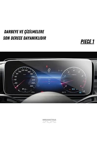 UniqAnatolia Mercedes S500 2024 - Ghost Premium Nano Screen Protector Set