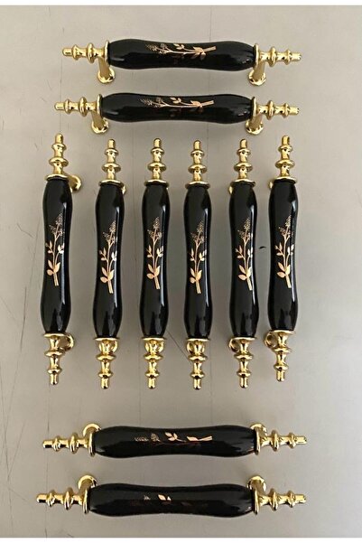 Porcellana Perla 10adet-96mm-(9,6CM)-Porselen Metal Kulp Kulb Dolap Banyo Mutfak Çekmece Mutfak Kulpu -Asos STK5190