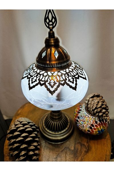 CYL White Laser Cut Authentic Lampshade - Light Bulb Gift Glass Accessory