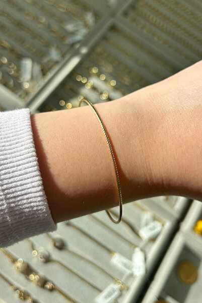 Güleryüz Kuyumculuk Klipsli Hediyelik 14 Ayar Kelepçe (2gr)