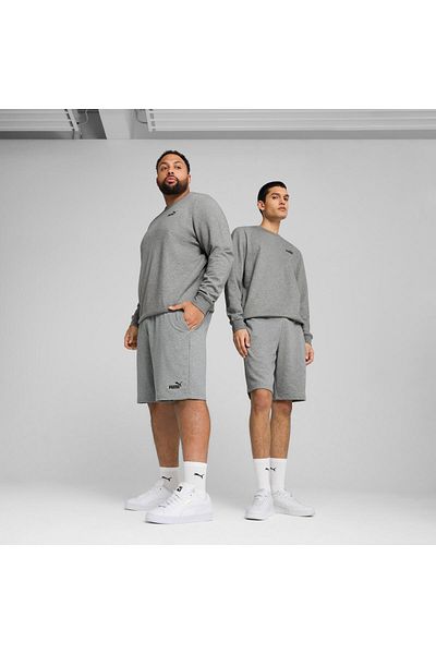 Puma ESS nr. 1 Logo - Pantaloni scurți gri mediu de 10 inchi