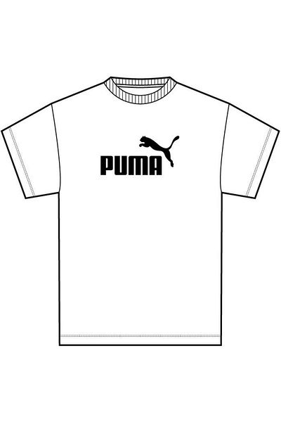 Puma PUMA ESS nr. 1 Tricou Relaxed Logo - Alb