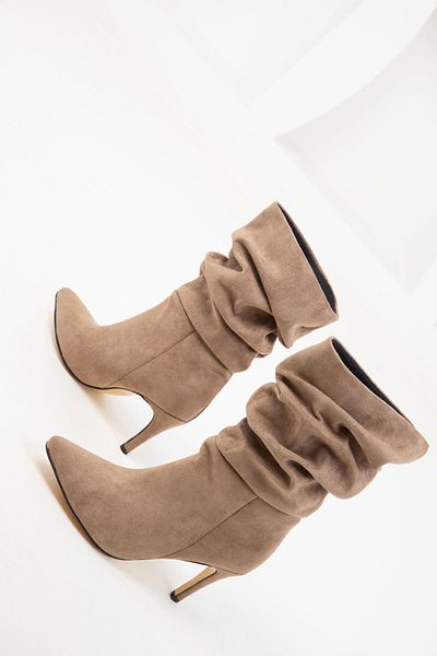 SOHO Γυναικείες μπότες & μποτάκια Mink Suede 20028