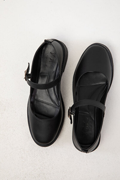 SOHO Czarne damskie mokasyny 20069