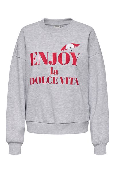 ONLY Onlserena O-Neck Printed L/S Box - Cs Swt