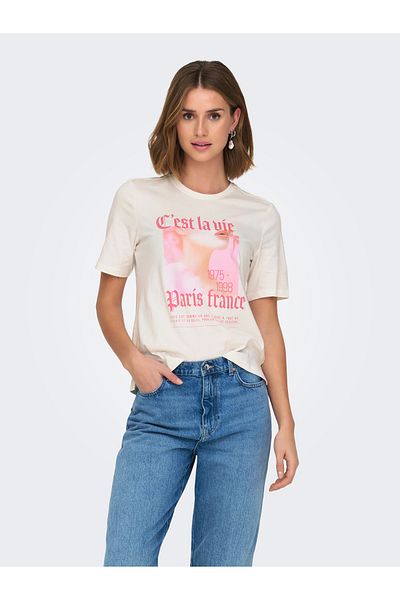 ONLY Onlstacy S/S - La Vie Top Box Cs Jrs Outfit