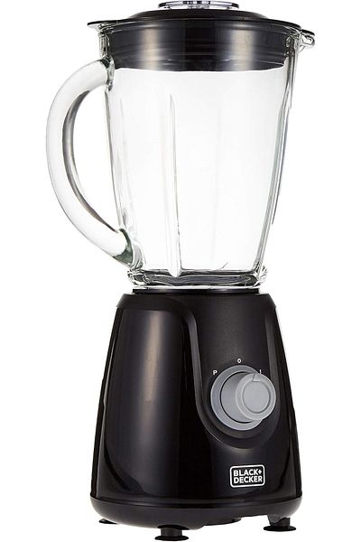 Black&Decker Black & Decker 400W Blender with Glass Jar and 2 Grinding