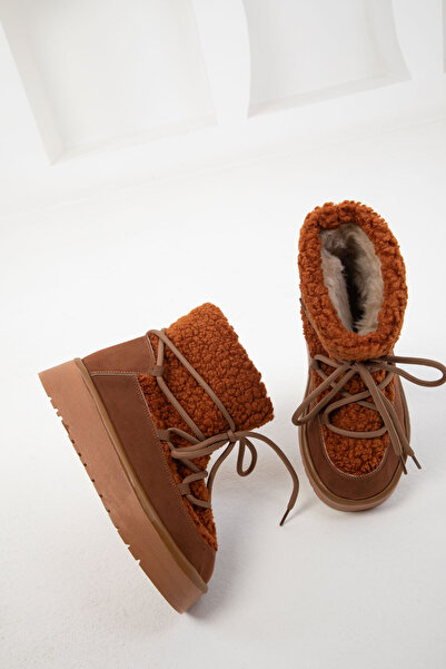 SOHO Tan Dámské boty - 20077 Model Bootie