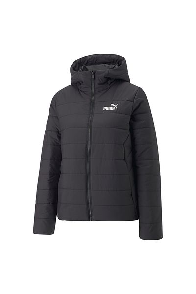Puma Jachetă sport pentru femei - Jachetă căptușită cu glugă ESS Puma Negru - 84894001