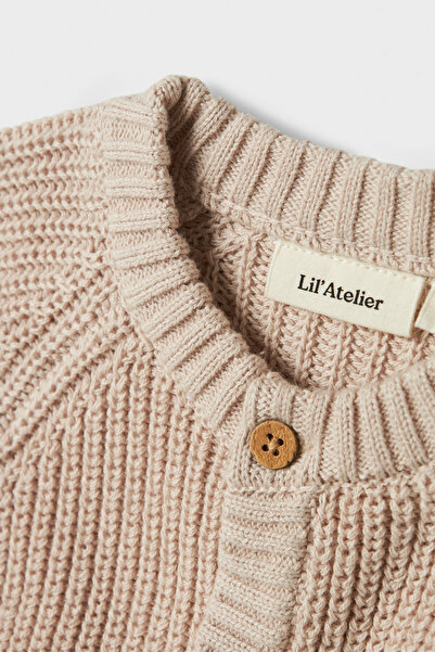 Lil' Atelier Baby Hosszú ujjú Strickjacke