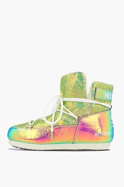 MOON BOOT 24201600 - Mb Far Side - 50 ° High Design Leather.Holo